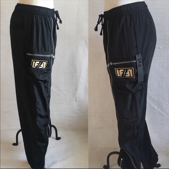New! LF  high waist, zipper joggers. - Picture 4 of 5